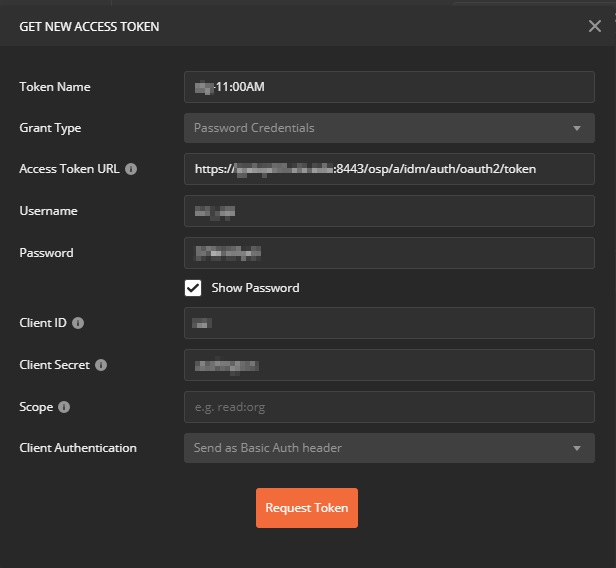 Postman Get Oauth Token Automation Admin